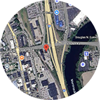 Google map pin for Concord, NH location